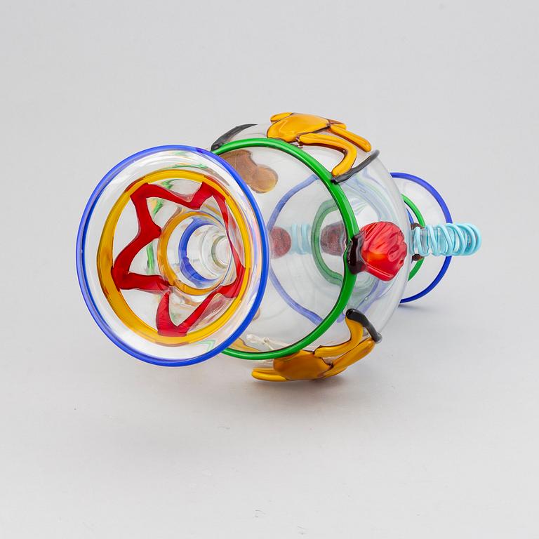 Vas, "Vaso Picasso Indiani", modell A/99, Vetreria TFZ Internationale, Murano, Italien.