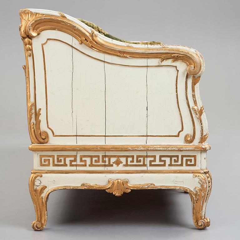 A Swedish Rococo 18th century sofa.