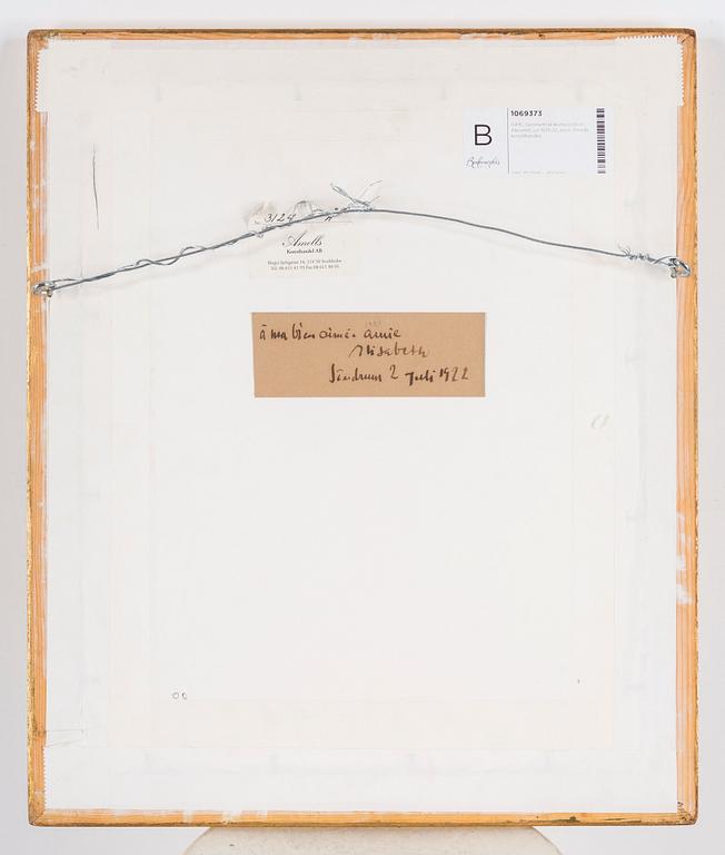 Gösta Adrian-Nilsson, Geometriserande figurkomposition.