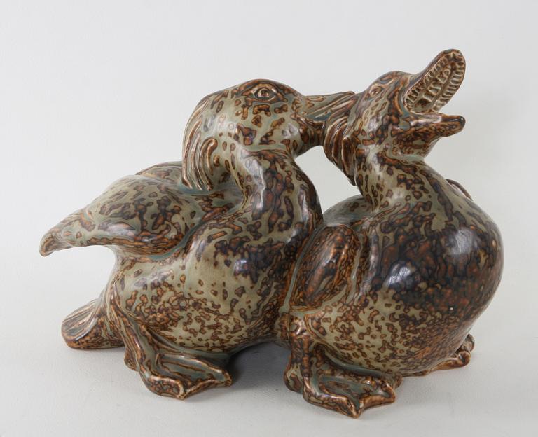 FIGURIN, stengods, Knud Kyhn, Royal Copenhagen.