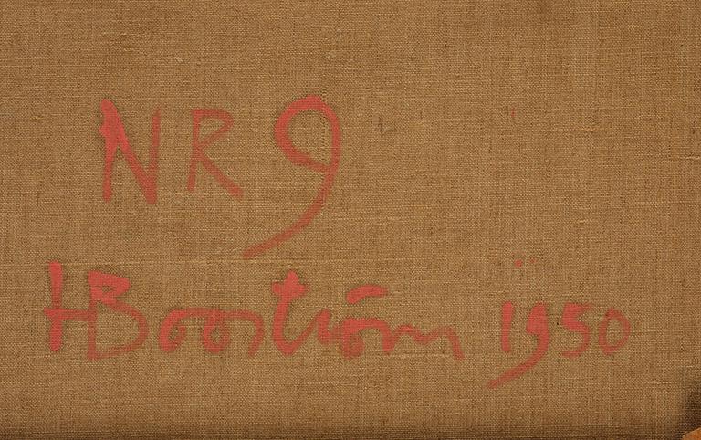 Harry Booström, "Nr 9".
