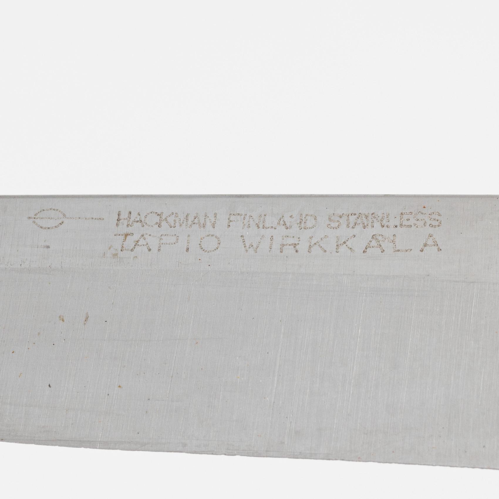 Tapio Wirkkala, kniv, Hackman, Finland.
