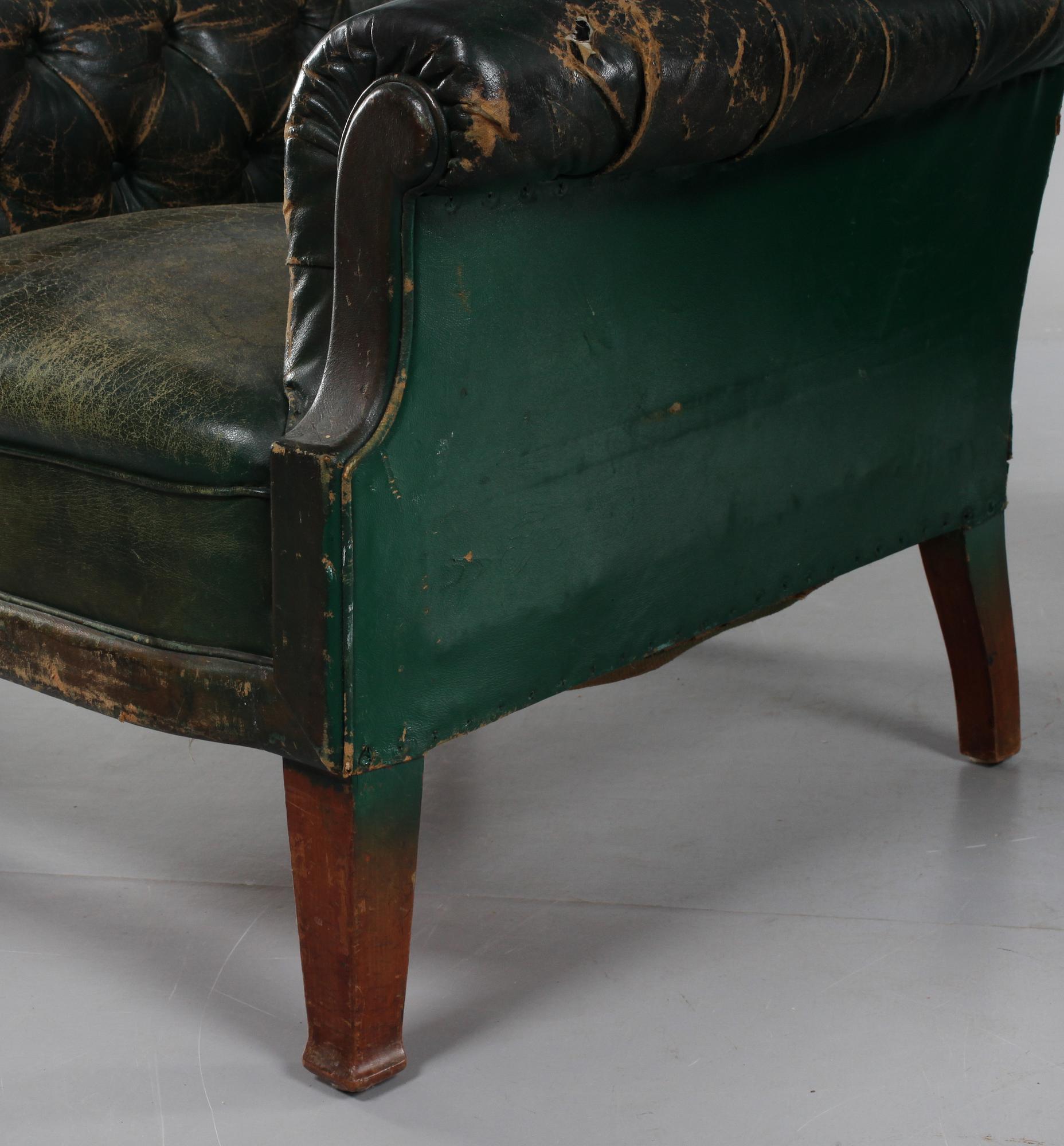 FÅTÖLJER, ett par, 1900-talets första hälft.