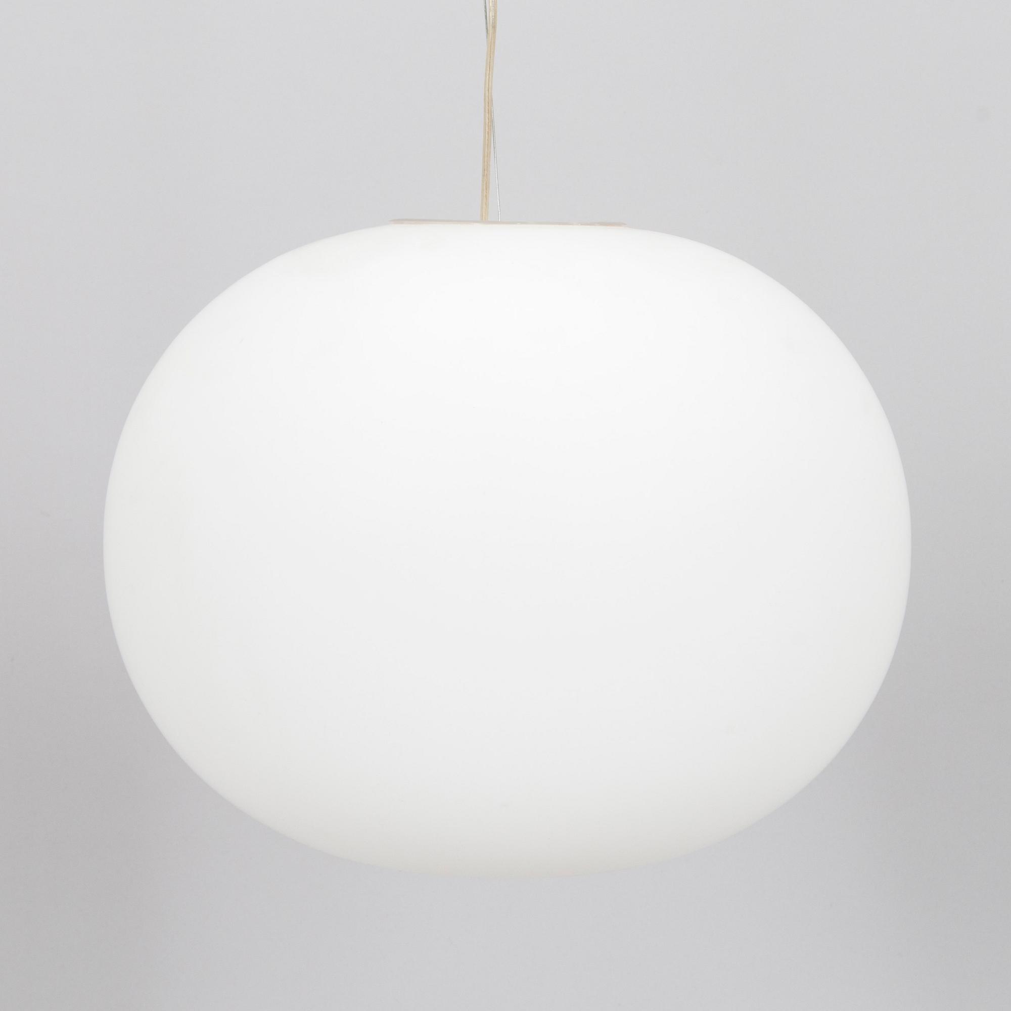 Jasper Morrison, a "Glo-Ball S2" pendant light for Flos, Italy.