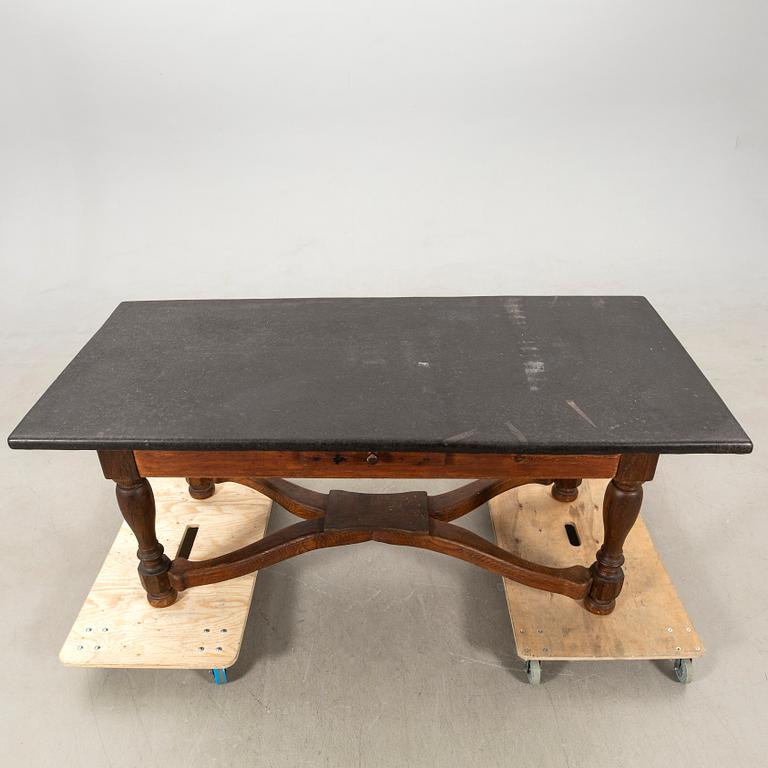 Stone table, second half of the 19th century.