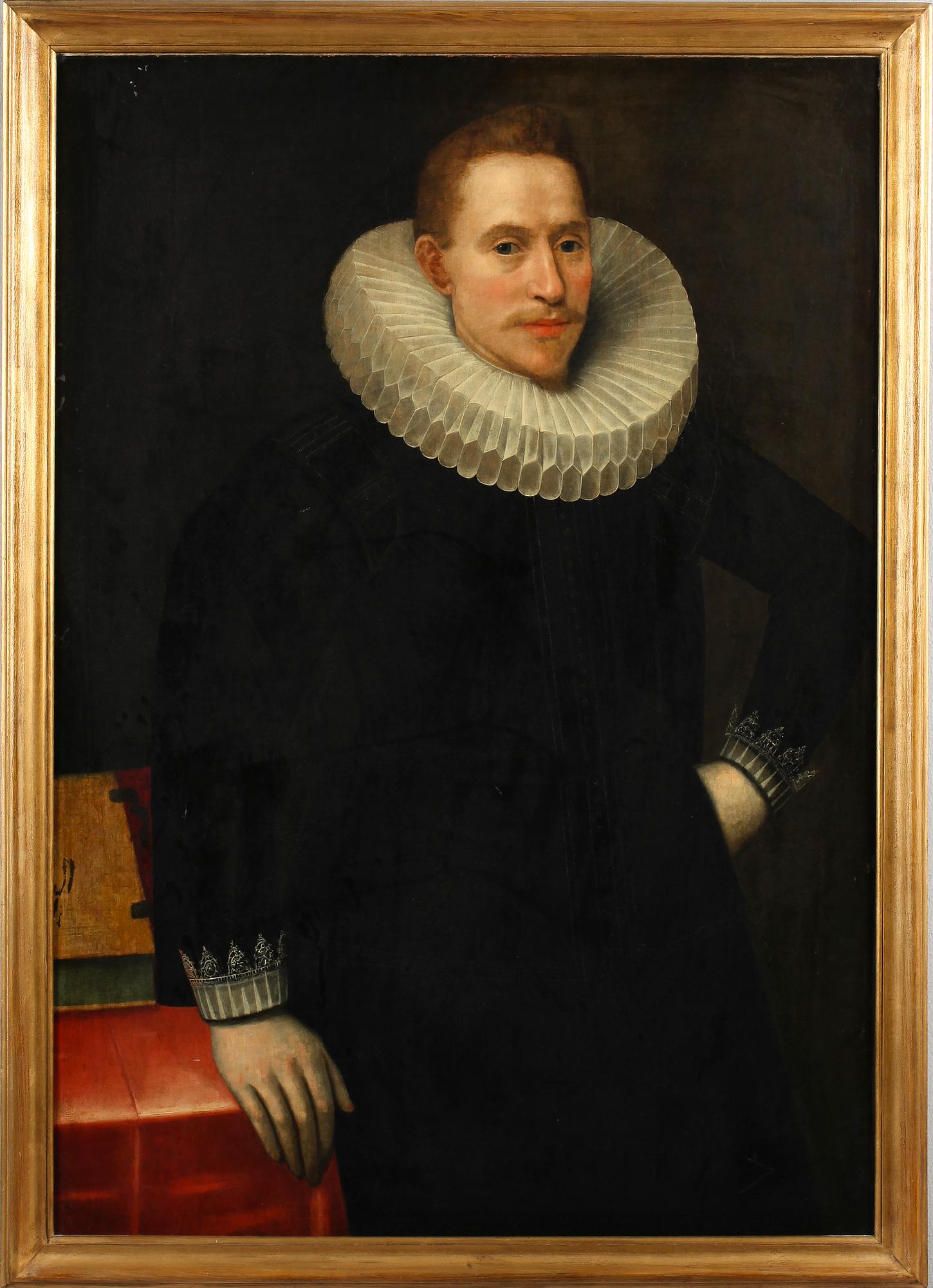 OIDENTIFIERAD KONSTNÄR, olja på duk, Nederländerna 1600-tal.