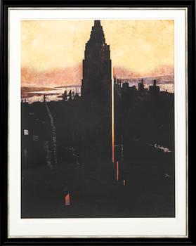 Jorge Castillo, pigment ink print signerad och numrerad 3/10.