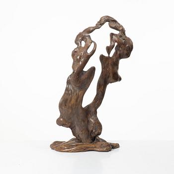 A Chinese root sculpture, 20th century.