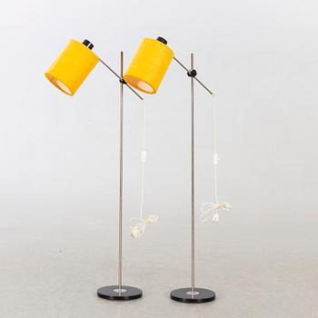 GOLVLAMPOR, ett par, 1970-tal.