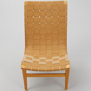 Bruno Mathsson, an 'Eva' easy chair, Firma Karl Mathsson, Värnamo, Sweden, dated 1941.