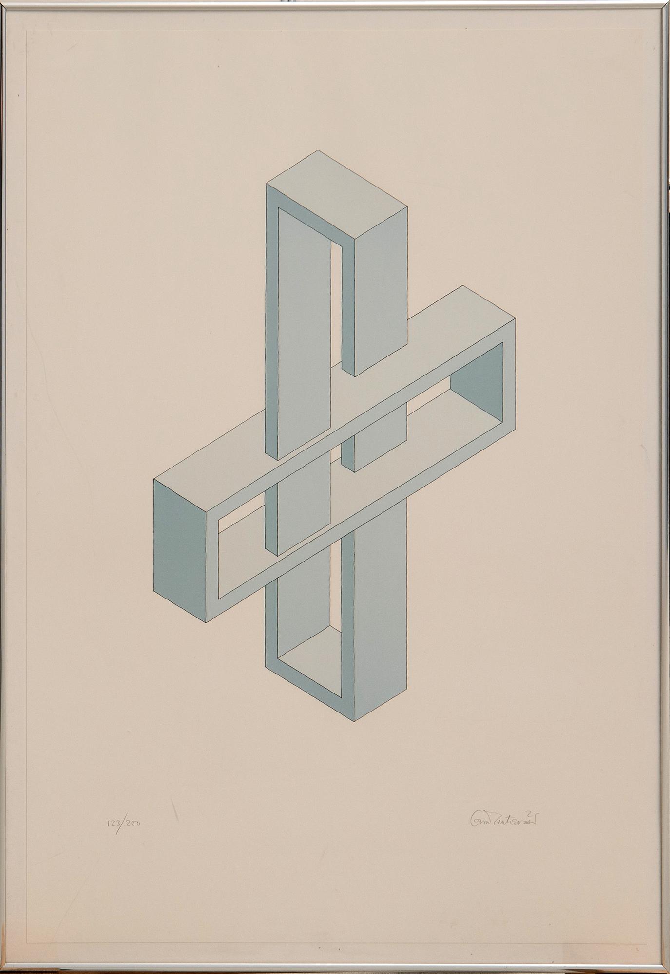 Oscar Reutersvärd, 3 Impossible Figures.