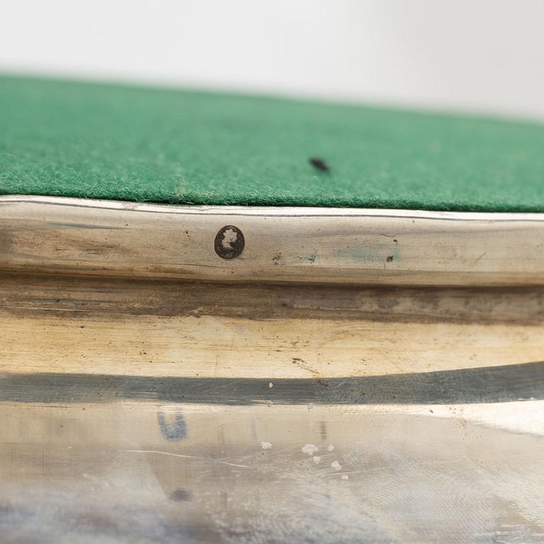 A silver centerpiece, van Kempen, Netherlands 1867.