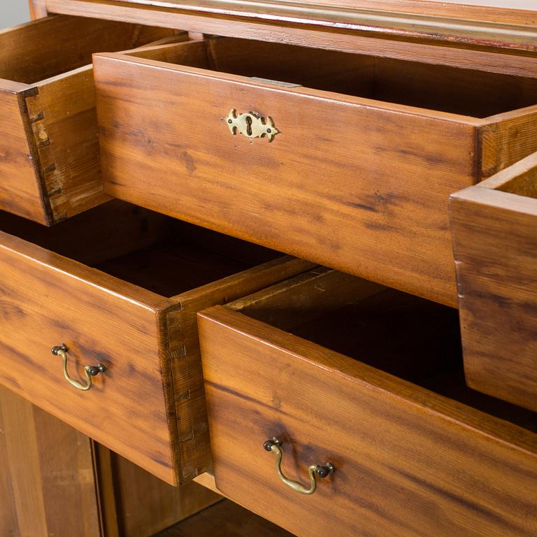 A Swedish late 19th century cupboard.