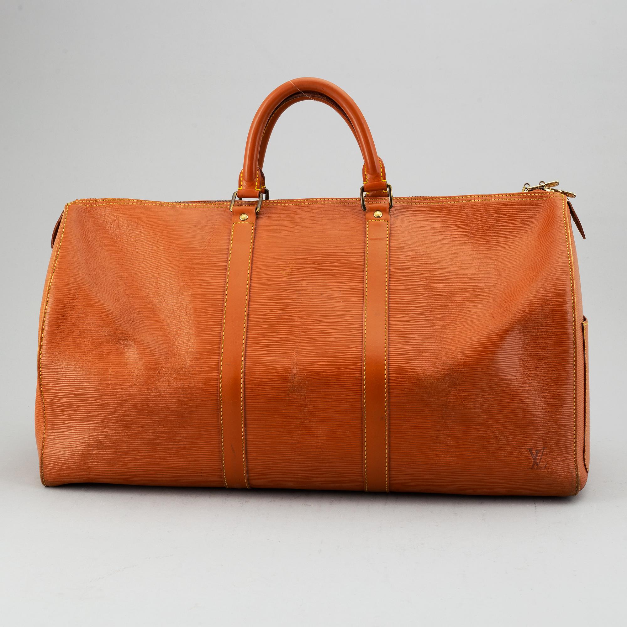 LOUIS VUITTON, 'Keepall Epi 50'.