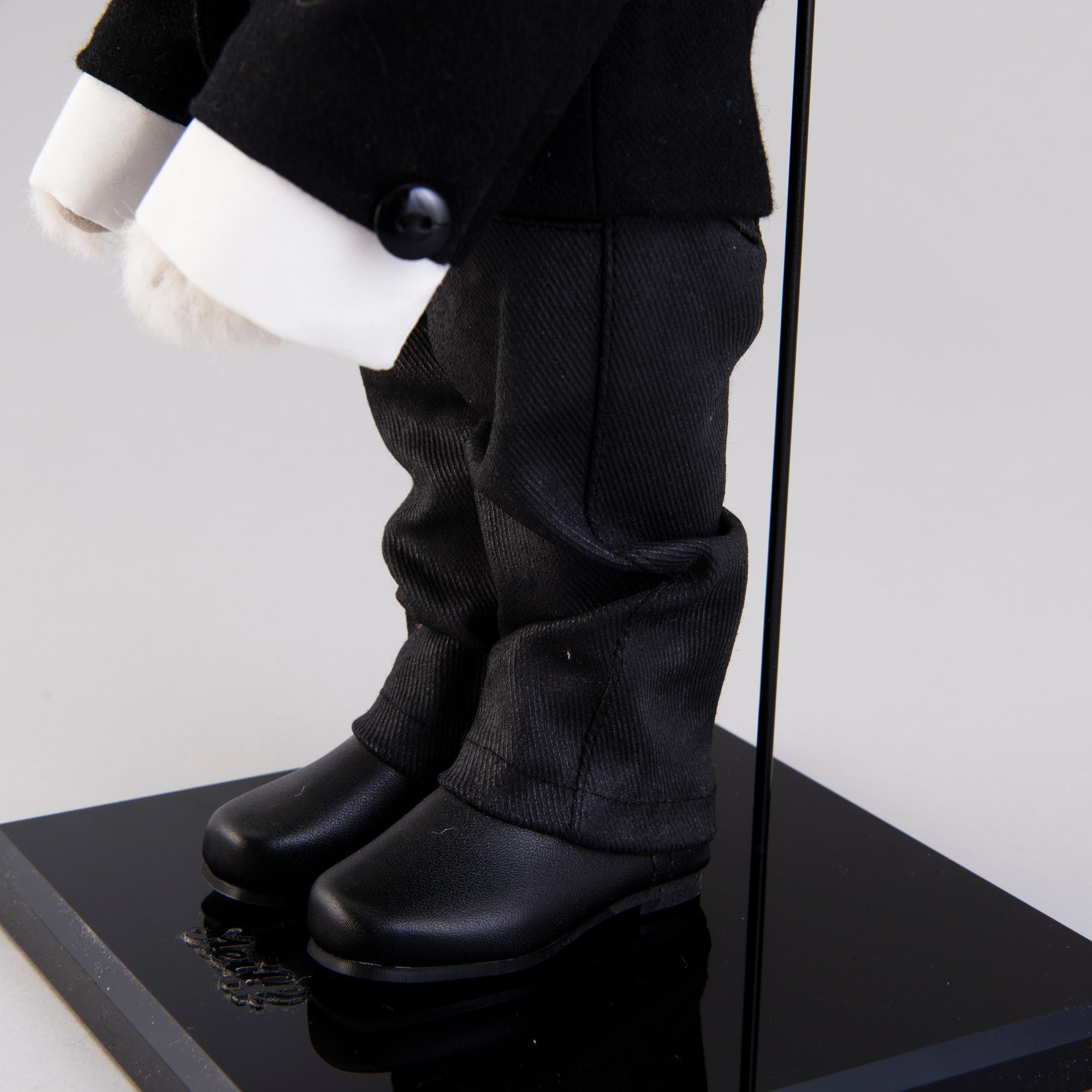 STEIFF / KARL LAGERFELD, NALLE, Limited edition, numrerad 1190/2500, Tyskland 2009.