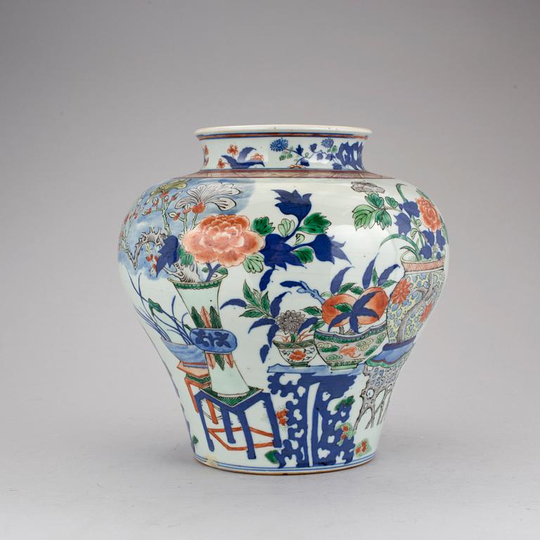 URNA, porslin, Kina, 1900-tal.