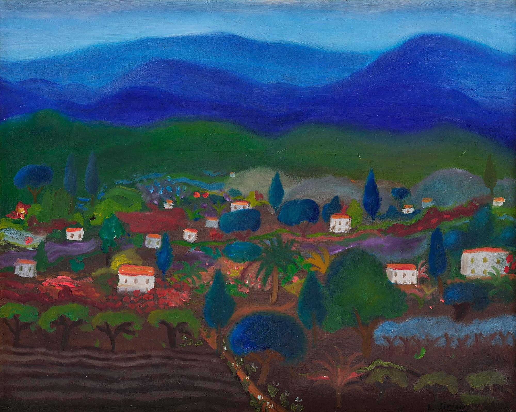Lennart Jirlow, Landscape, Provence.