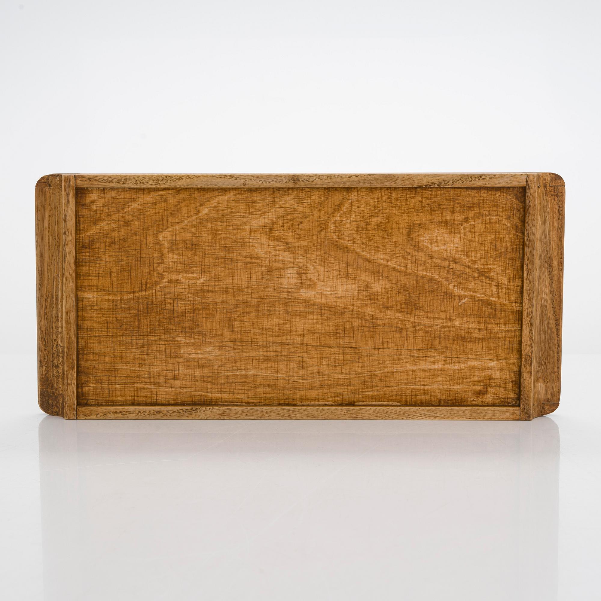 Aino Aalto, a serving platter, 'Maija'. Karhula Glassworks, Finland. Designed in 1936.