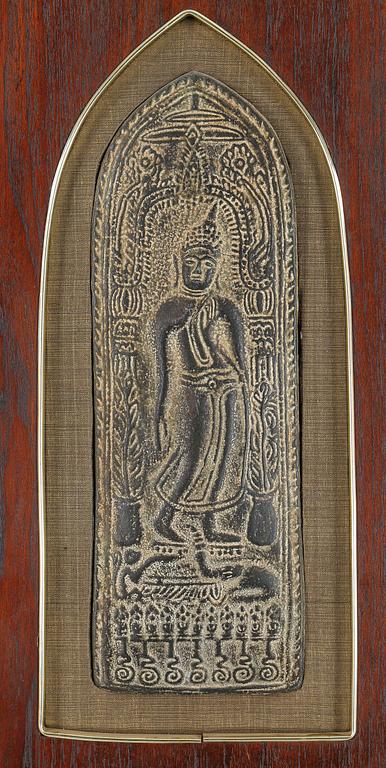 RELIEFER, 2 st, Thailand, omkring år 1900.