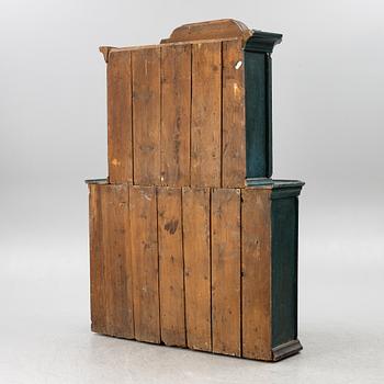 A painted late Baroque cabinet, 18th century.