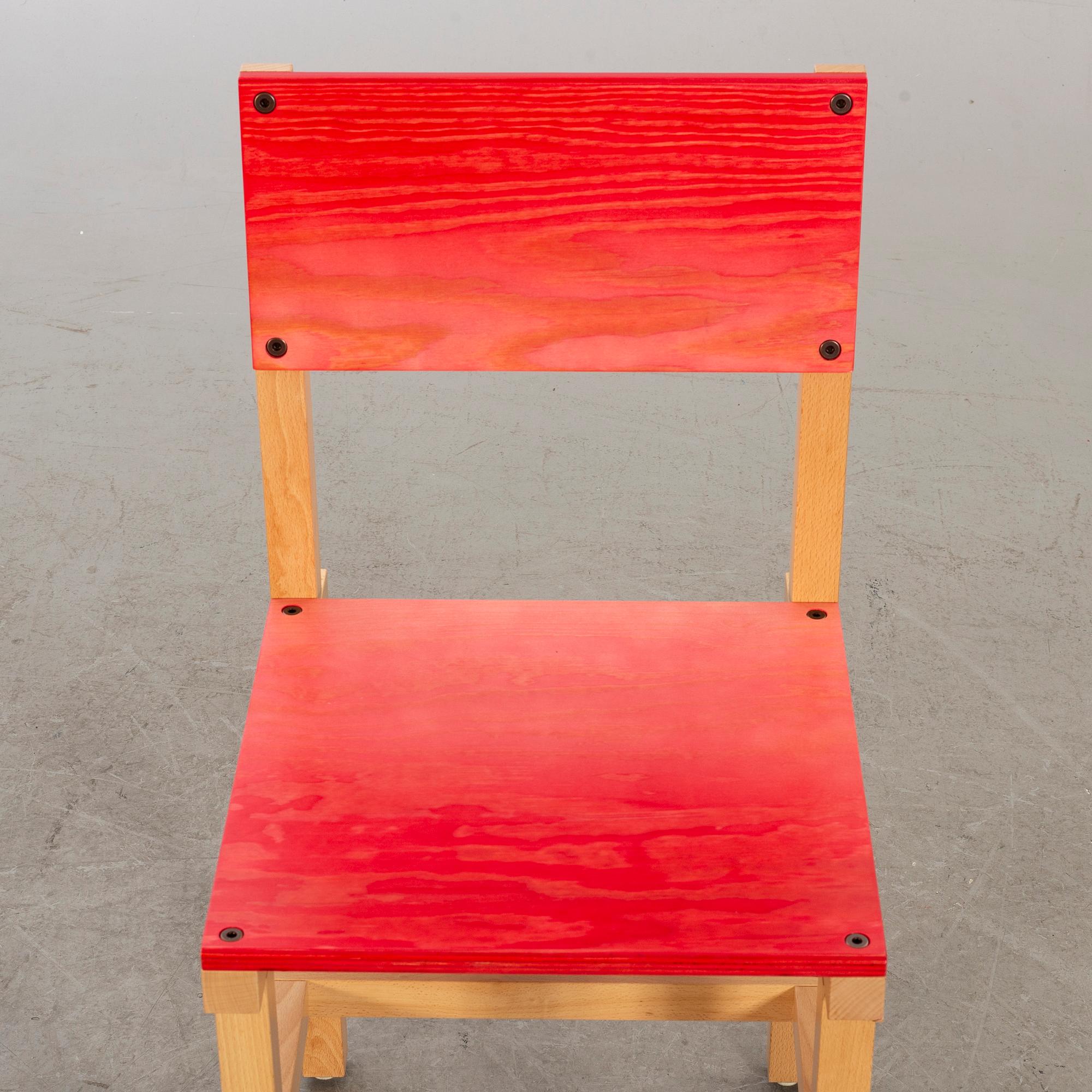 FREDRIK PAULSEN, "Röhsska"Designbaren, chair, Blå Station 2020, Chair 41/102.