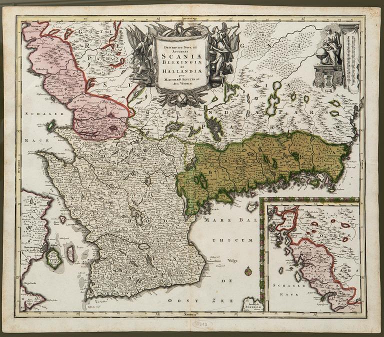 Map, 18th century.