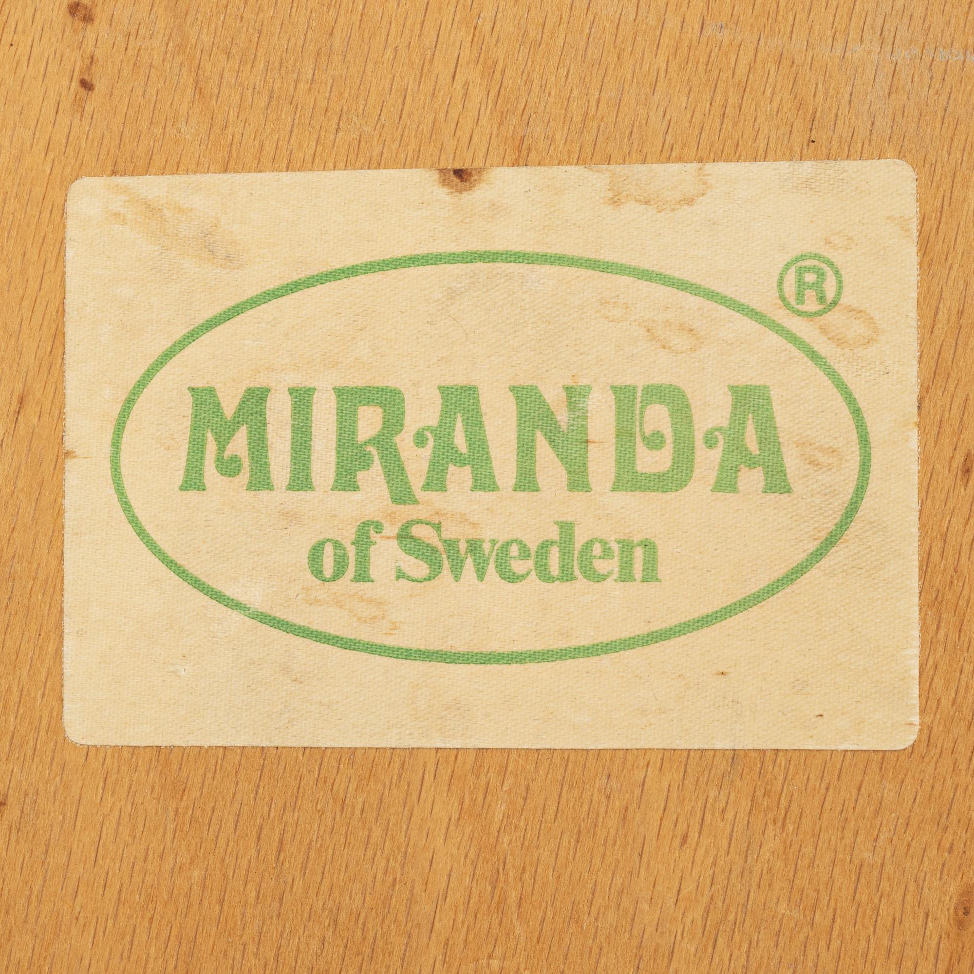 A set of six chairs, second half of the 20th Century.