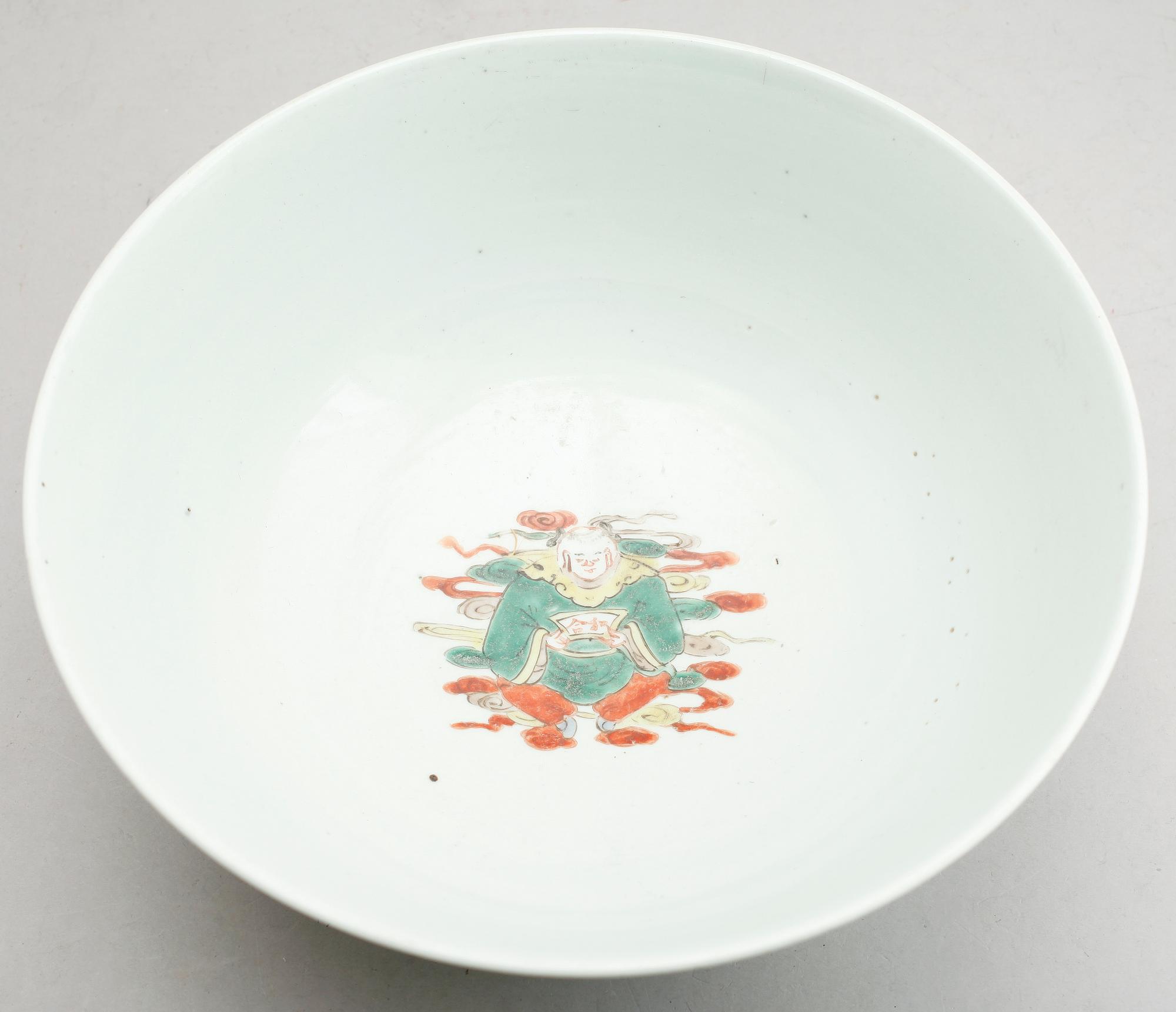 SKÅL, porslin, Kina, 1800-tal.