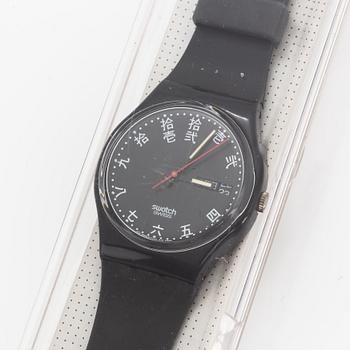 Swatch, Genji, wristwatch, 34 mm.