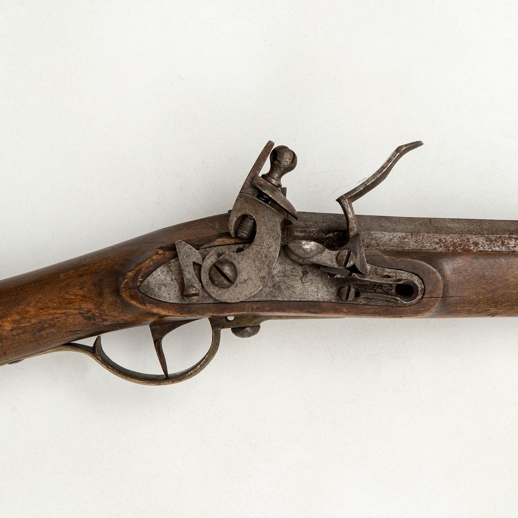 Flintlåsgevär, svenskt, m/1815.