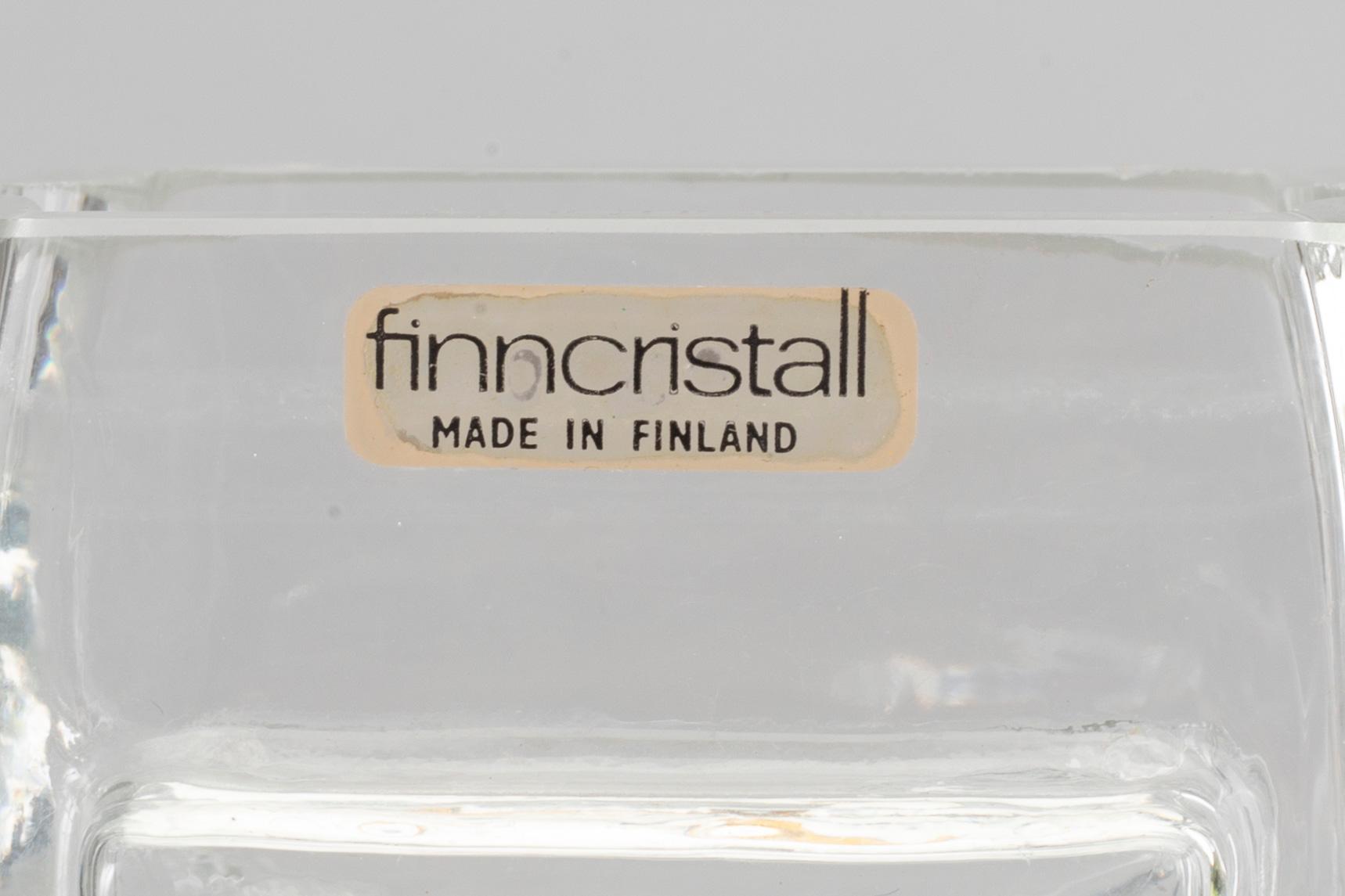Helena Tynell, 4 vaser Riihimäen lasi Oy Finland.