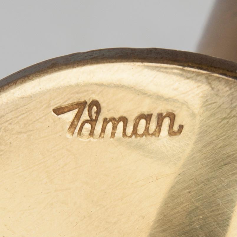 GOLVLAMPA, stämplad Idman, 1900-talets mitt.