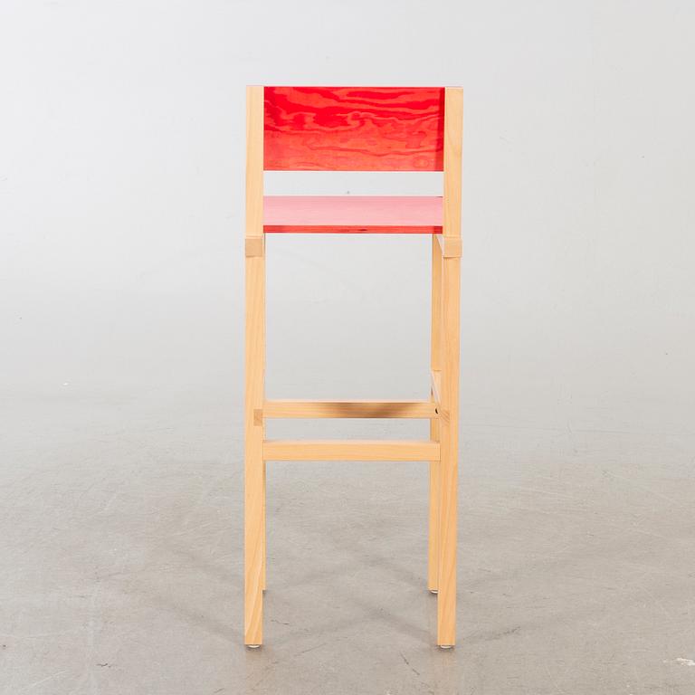 FREDRIK PAULSEN, "Röhsska"Designbaren,bar stool, Blå Station 2020, Bar stool 13/18.