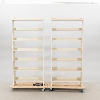 Bookcases 1 pair, "Ekolsund" from IKEA's 18th-century series, late 20th century.