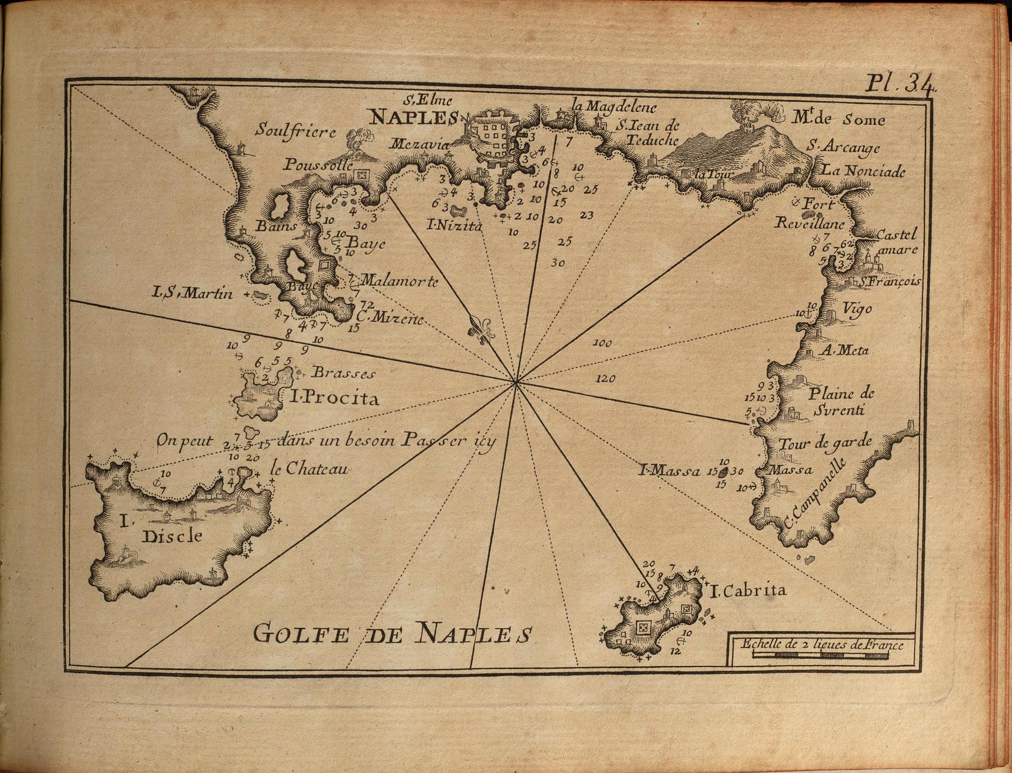 BOOK - JOSEPH ROUX 'Receuil Des Principaux Plans des Ports, et Rades de la Mer Mediterranée....', Marseille 1764.