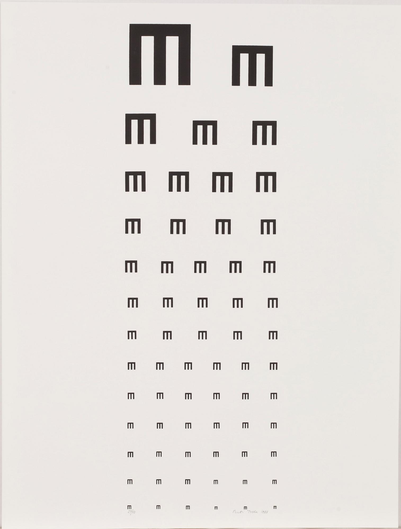 Portfolio of 10 prints, signed and dated 1987-88, numbered 24/50.