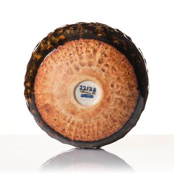 Melike Abasiyanik Kurtic, a stoneware vase, Royal Copenhagen, Denmark 1960s.