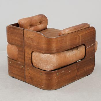 FÅTÖLJ, möjligen Östeuropa 1930/40-tal.