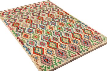 A carpet, Kilim, ca 293 x 200 cm.