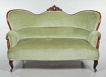 SOFFA, nyrokoko, 1800-talets andra hälft.