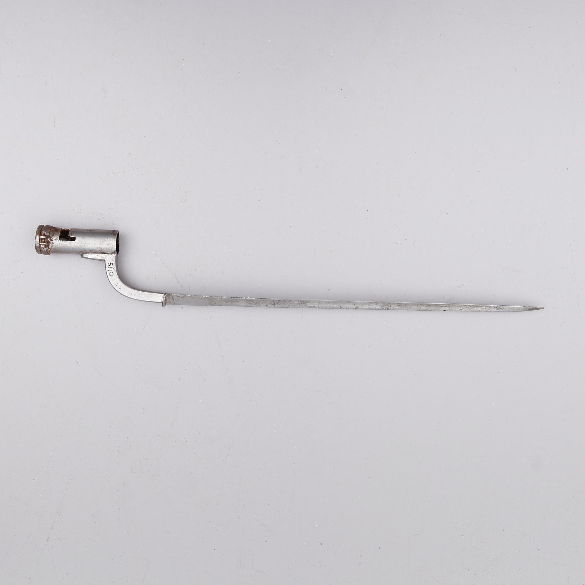 BAJONETT, märkt 560, sannolikt 1800-tal.