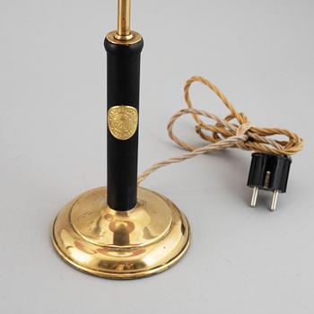 A pair of table lamps, Karlskrona Lampfabrik, second half 1900's.