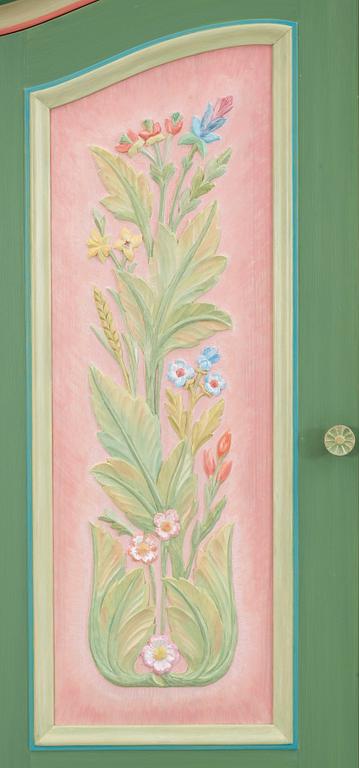 A Carl Malmsten painted cabinet, 'Stigberget', Sweden.