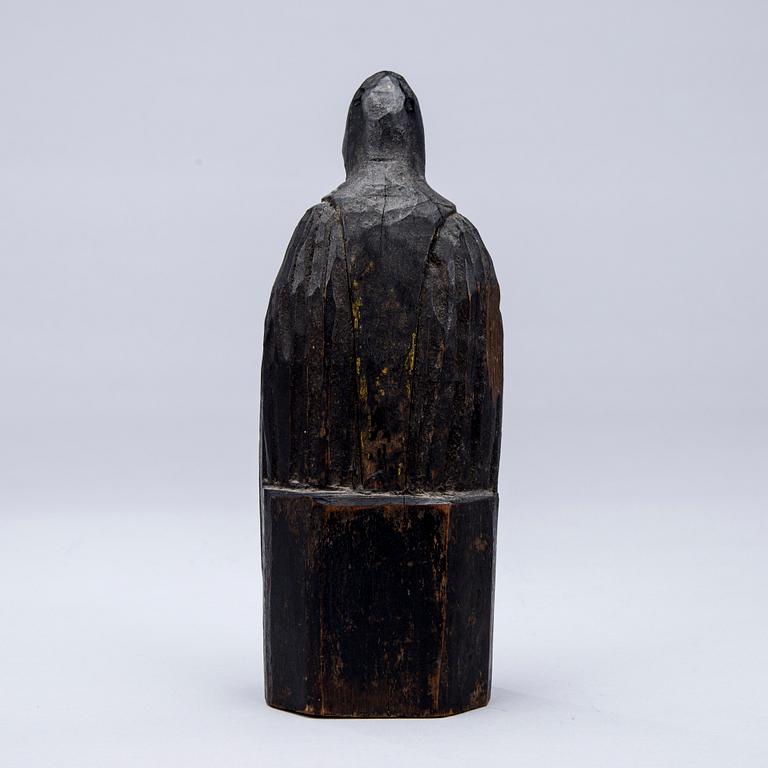 SKULPTUR, trä, 1800-tal, Ryssland.