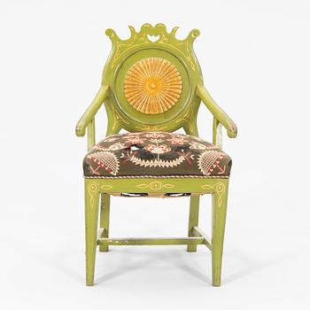 Armchair from the second half of the 19th century.