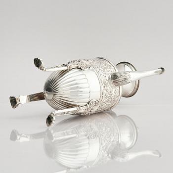 Adolf Zethelius, kaffekanna, silver, Stockholm 1832. Empire.