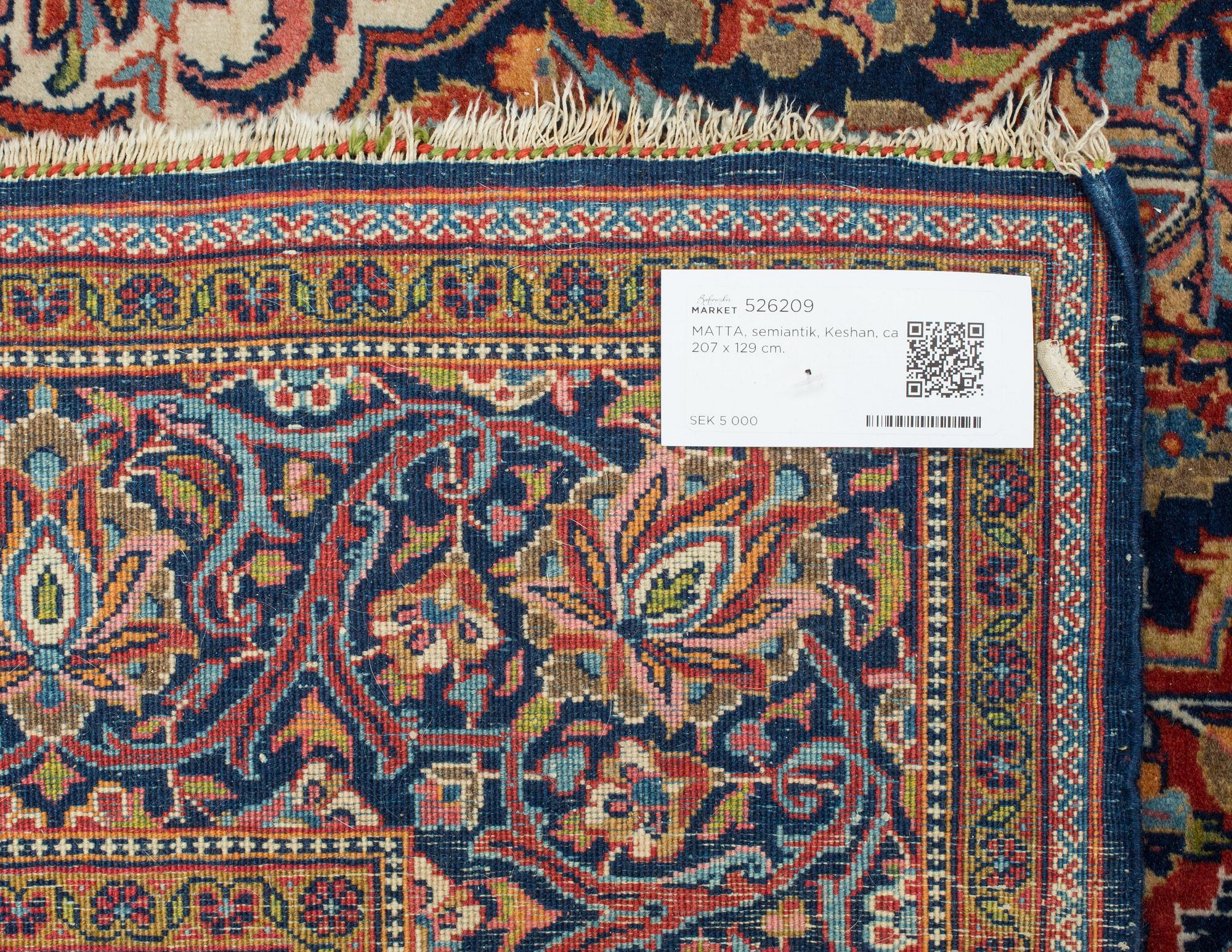 MATTA, semiantik, Keshan, ca 207 x 129 cm.