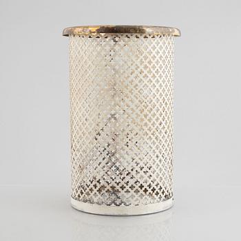 Josef Frank, a model "H2562" paper basket, Firma Svenskt Tenn, 1940s-50s.