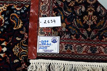 A carpet, Moud, ca 398 x 302 cm.