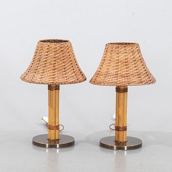 BERGBOMS, a pair of table lamps, second half of the 20th century.